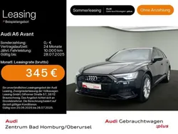 Mythosschwarz metallic Gebraucht 2024 Audi A6 Advanced Plus Kombi | 45.350 €