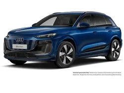 Ascariblau metallic Gebraucht 2024 Audi Q6 e-tron S-Line SUV | 67.811 € (Guter Preis)