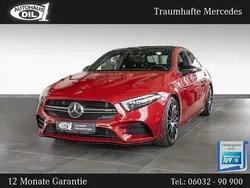 Rot (patagonienrot metalliclack) Gebraucht 2021 Mercedes A35 AMG AMG Limousine | 41.850 € (Teuer)
