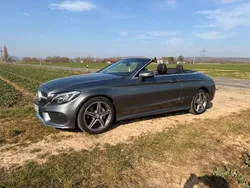Grau Gebraucht 2016 Mercedes C200 AMG line Cabrio | 22.900 € (Guter Preis)