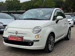 Bianco/ bossa Gebraucht 2010 Fiat 500 Lounge Cabrio | 6.999 € (Fairer Preis)