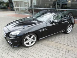 Schwarz Gebraucht 2012 Mercedes SLK200 AMG line Plus Cabrio | 15.590 € (Fairer Preis)