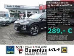 Schwarz Gebraucht 2020 Hyundai Santa Fe Premium SUV | 28.990 € (Fairer Preis)