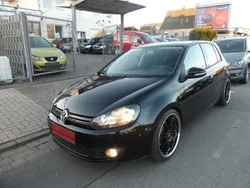 Deep black perleffekt Gebraucht 2009 VW Golf VI Comfortline Limousine | 7.990 €