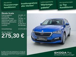 Blau Gebraucht 2022 Skoda Scala Ambition Kleinwagen | 19.495 € (Fairer Preis)