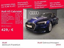 Navarrablau metallic Gebraucht 2021 Audi A5 Cabriolet Ambiente Cabrio | 34.450 € (Superpreis)