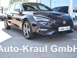 Midnight schwarz metallic Gebraucht 2021 Seat Leon FR Kombi | 23.949 € (Fairer Preis)