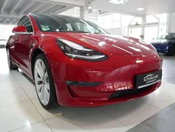 Red multicoat Gebraucht 2020 Tesla Model 3 Performance Limousine | 26.550 € (Fairer Preis)