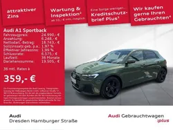 Distriktgrün metallic Gebraucht 2024 Audi A1 Sportback Advanced Plus Kleinwagen | 24.990 € (Guter Preis)