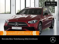 Rot Gebraucht 2024 Mercedes C300e Premium Limousine | 43.890 € (Superpreis)