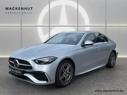 Silber Gebraucht 2024 Mercedes C220 AMG Limousine | 44.590 € (Etwas zu teuer)