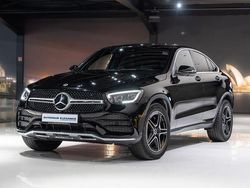 Obsidianschwarz Gebraucht 2022 Mercedes GLC300 AMG line Coupé | 48.980 € (Fairer Preis)