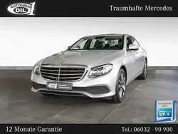 Silber (iridiumsilber metalliclack) Gebraucht 2018 Mercedes E220 Limousine | 28.450 € (Fairer Preis)