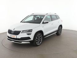 Weiß Gebraucht 2021 Skoda Karoq Scout 4x4 SUV | 22.850 € (Guter Preis)