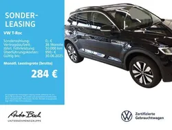 Schwarz (deep black perleffekt) Gebraucht 2024 VW T-Roc Move SUV | 29.940 € (Fairer Preis)