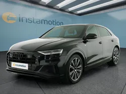 Schwarz Gebraucht 2021 Audi Q8 S-Line SUV | 61.449 € (Teuer)