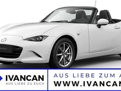 Arctic white Neu 2025 Mazda MX5 Exclusive-Line Cabrio | 30.850 €