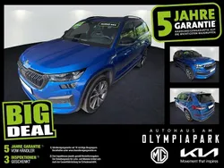 Raceblau metallic Gebraucht 2022 Skoda Kodiaq SportLine SUV | 33.990 € (Superpreis)