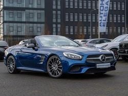 Blau Gebraucht 2017 Mercedes SL400 AMG line Cabrio | 56.980 € (Etwas zu teuer)