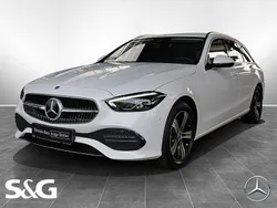 Unilack polarweiß Gebraucht 2024 Mercedes C180 Avantgarde Kombi | 34.900 € (Guter Preis)