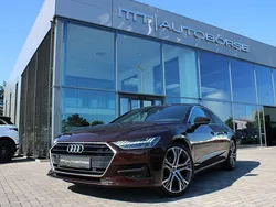 Rot Gebraucht 2021 Audi A7 Sportback Sport Kleinwagen | 40.700 € (Etwas zu teuer)