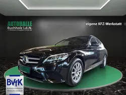 Obsidianschwarz lack Gebraucht 2018 Mercedes C220 Business Kombi | 17.690 € (Fairer Preis)