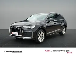 Mythosschwarz metallic Gebraucht 2022 Audi Q7 S-Line SUV | 61.940 € (Superpreis)