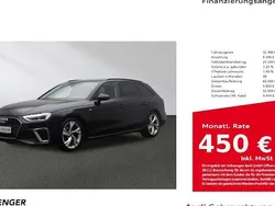 Mythosschwarz metallic Gebraucht 2023 Audi A4 S-Line Kombi | 31.480 € (Guter Preis)
