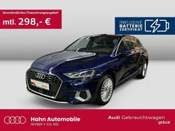 Navarrablau metallic Gebraucht 2021 Audi A3 e-tron Advanced Kleinwagen | 22.460 € (Fairer Preis)