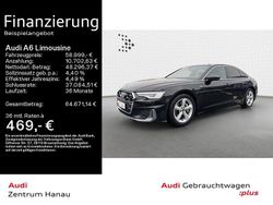 Mythosschwarz metallic Gebraucht 2025 Audi A6 S-Line Limousine | 58.999 € (Teuer)