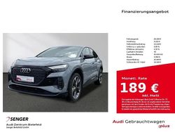 Grau Gebraucht 2022 Audi Q4 Sportback e-tron Comfort SUV | 25.180 € (Guter Preis)