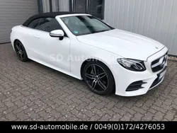 Weiß Gebraucht 2018 Mercedes E220 AMG line Plus Cabrio | 35.890 €