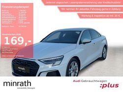 Weiß Gebraucht 2024 Audi S3 Ambiente Limousine | 39.639 € (Guter Preis)