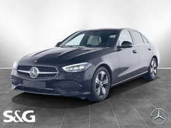 Unilack schwarz Gebraucht 2024 Mercedes C200 Avantgarde Limousine | 40.990 € (Fairer Preis)