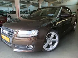 Braun metallic Gebraucht 2010 Audi A5 Cabriolet Sport Cabrio | 13.880 € (Etwas zu teuer)