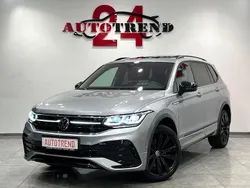 Silber Gebraucht 2022 VW Tiguan Allspace R-line SUV | 39.900 € (Teuer)