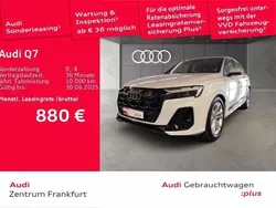Gletscherweiß metallic Gebraucht 2024 Audi Q7 S-Line SUV | 76.210 € (Teuer)
