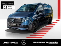 Sodalithblau met. Gebraucht 2024 Mercedes V300 Avantgarde Van / Kleinbus | 73.890 €