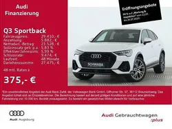Gletscherweiß metallic Gebraucht 2021 Audi Q3 Sportback Ambiente SUV | 29.410 € (Guter Preis)