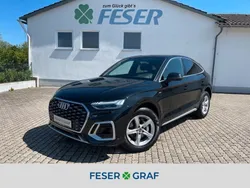 Mythosschwarz metallic Gebraucht 2022 Audi Q5 Sportback S-Line SUV | 41.280 € (Superpreis)