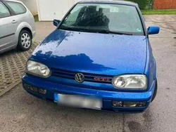 Blau Gebraucht 1998 VW Golf Cabriolet GTI Cabrio | 750 € (Superpreis)