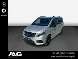 Brillantsilber Gebraucht 2022 Mercedes V300 AMG Van / Kleinbus | 57.800 € (Guter Preis)