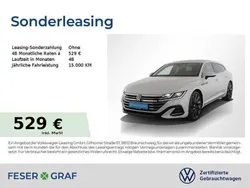 Oryxweiß perlmutteffekt Gebraucht 2024 VW Arteon R-line Kombi | 48.404 € (Superpreis)