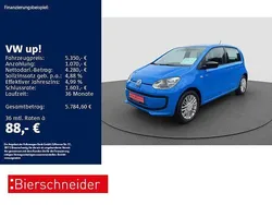 Blau Gebraucht 2014 VW up! Cup Kleinwagen | 5.350 € (Guter Preis)