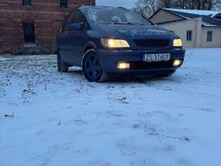 Blau Gebraucht 2002 Opel Zafira Elegance Van / Kleinbus | 1.000 € (Superpreis)