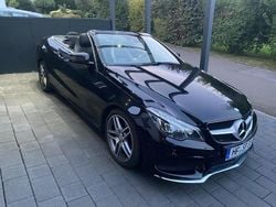 Schwarz Gebraucht 2014 Mercedes E220 AMG line Cabrio | 18.750 € (Etwas zu teuer)