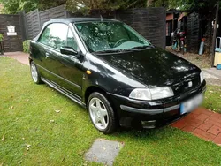Schwarz Gebraucht 1996 Fiat Punto Cabriolet Cabrio | 500 €