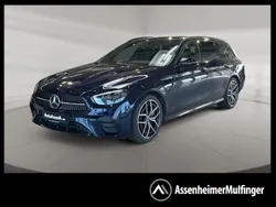 Blau Gebraucht 2021 Mercedes E300 AMG Limousine | 36.958 € (Guter Preis)