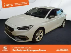 "nevada" weiss Gebraucht 2024 Seat Leon FR Limousine | 26.980 € (Fairer Preis)