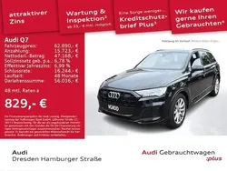 Mythosschwarz metallic Gebraucht 2022 Audi Q7 Ambiente SUV | 62.890 € (Teuer)